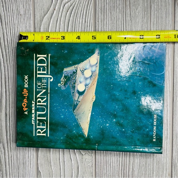 STAR WARS Return of the Jedi Pop-Up 1983 Children's Hardcover SciFi Classic Book - Picture 2 of 13